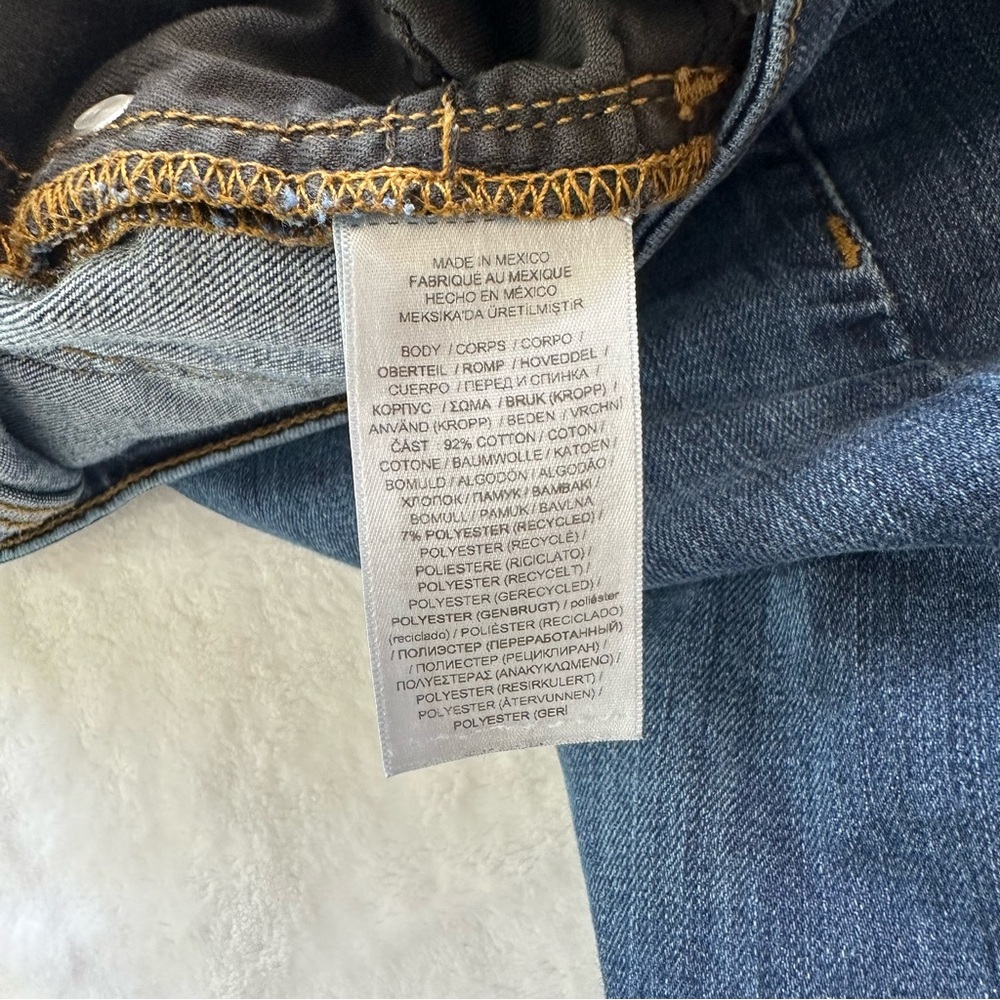 Lauren Ralph Lauren Straight Leg Jeans Size‎ 6 Medium Wash Hemmed Denim - Picture 11 of 15